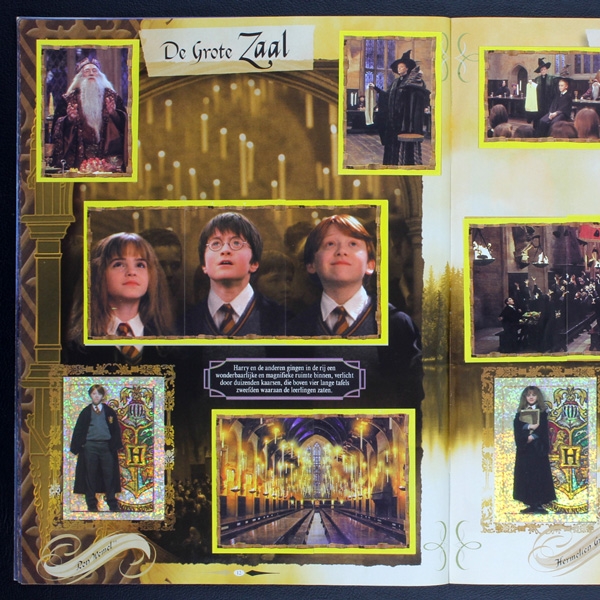 Harry Potter Steen der Wijzen Panini Sticker Album komplett - NL