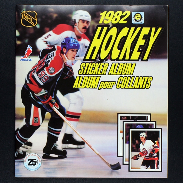 Hockey 1982 PEE CHEE Sticker Album