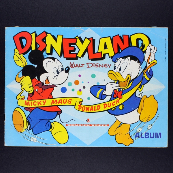 Disneyland Benjamin Sticker Album