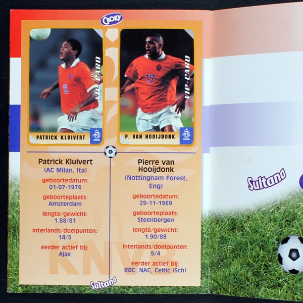 VIP PAS KNVB 98 Croky Cards Album fast komplett -1