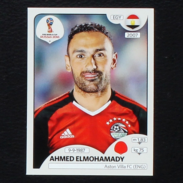 El Mohamady Panini Sticker No. 76 - Russia 2018