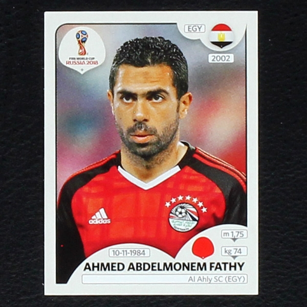 Fathy Panini Sticker No. 80 - Russia 2018