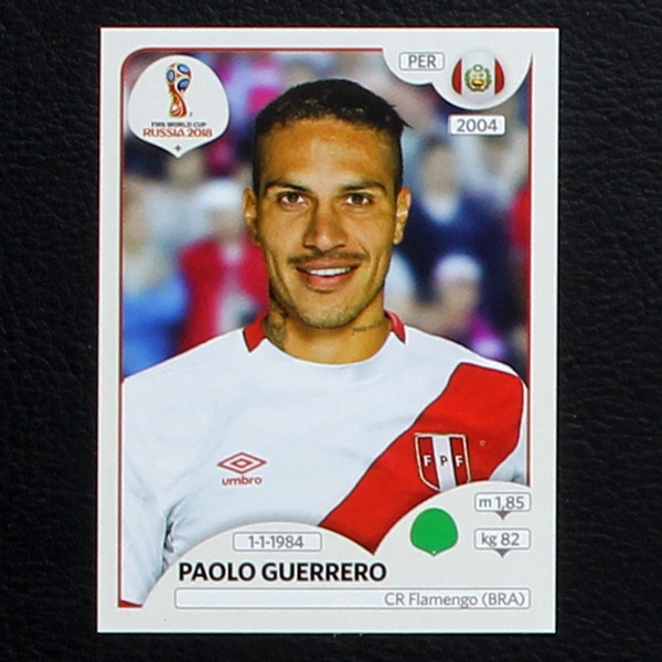 Guerrero Panini Sticker No. 248 - Russia 2018