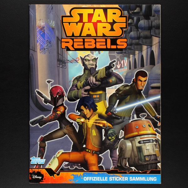 Star Wars Rebels Topps empty sticker album