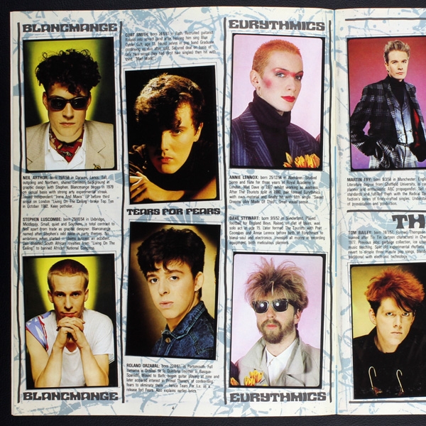 The Smash Hits Collection 84 Panini Sticker Album komplett - UK