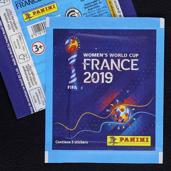 France 2019 Panini Sticker Tüte - Brasil Version