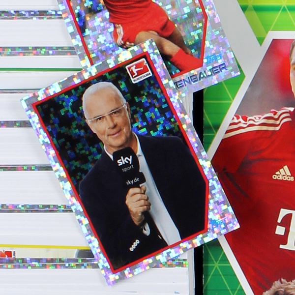 Fußball 2012 Topps sticker album complete unglued
