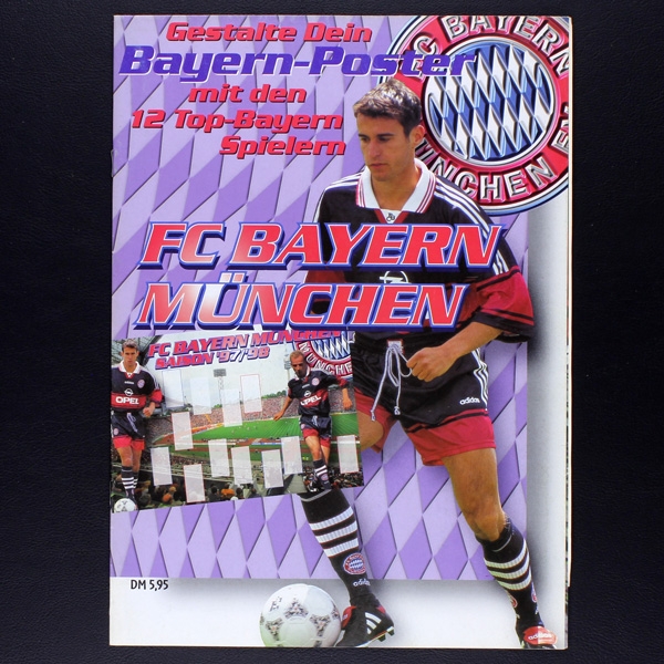 France 98, Dortmund und Bayern Panini Sticker Poster