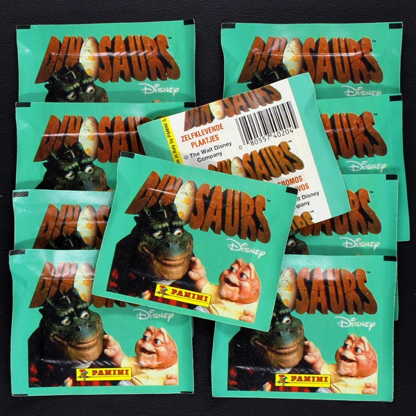 Dinosaurs Panini sticker bags