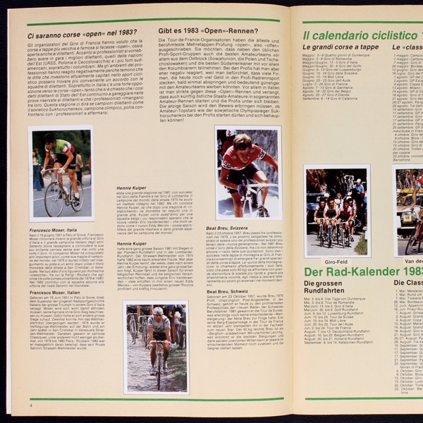 Ciclismo - Radsport Bergmann sticker album complete