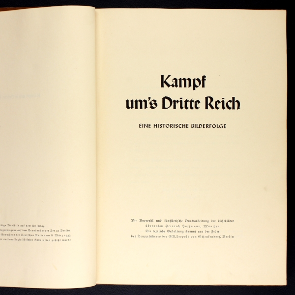 Kampf um's Dritte Reich Zigarretten Industrie 1933 Album fast komplett -4