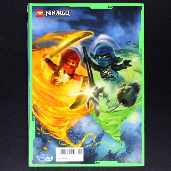 Ninjago LEGO Blue Ocean Sticker Album komplett