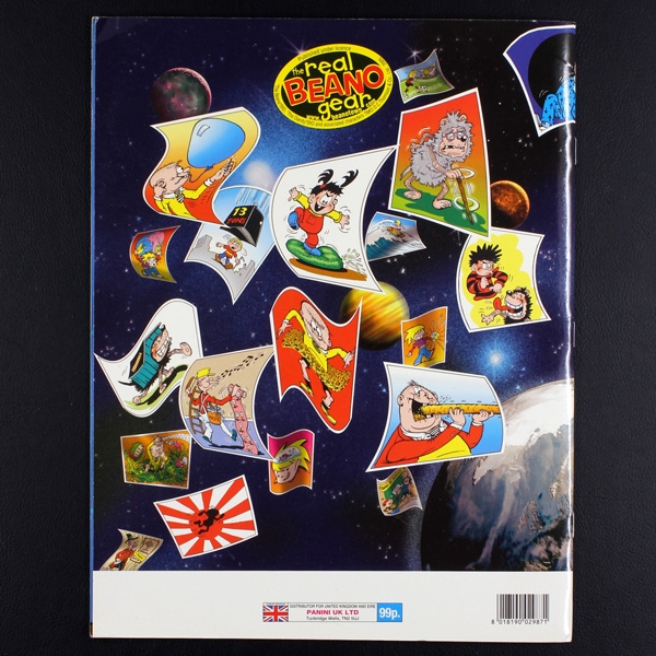The Beano Panini Sticker Album komplett ungeklebt  - GB