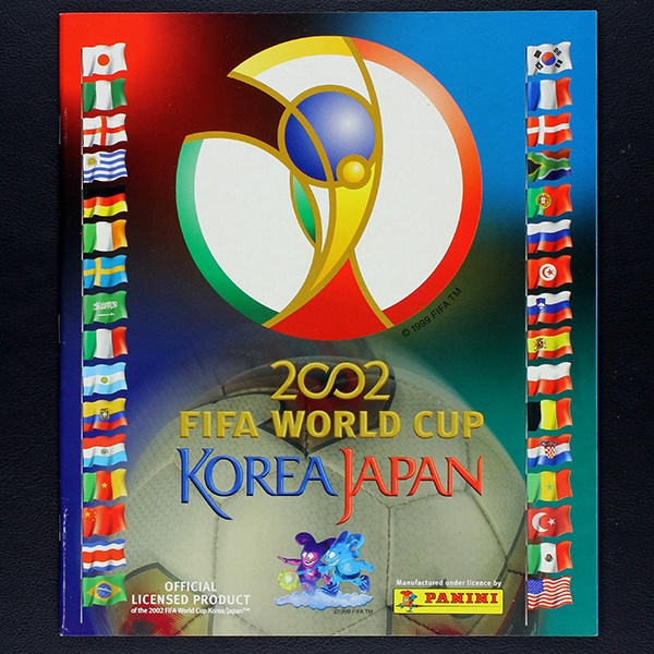 Korea Japan 2002 Panini empty sticker album