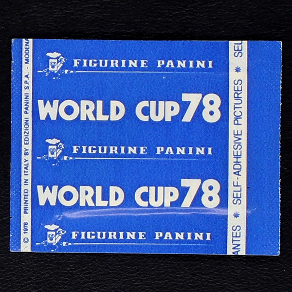 World Cup 78 Panini Sticker Tüte