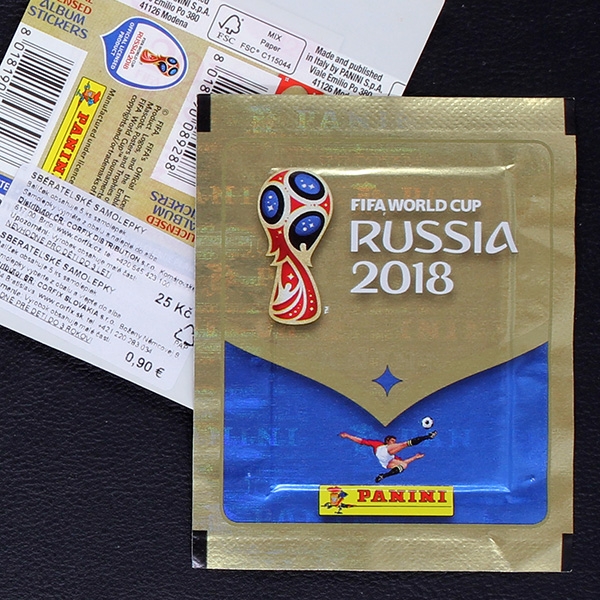 Russia 2018 Panini -  Sticker Tüte - CZ Version