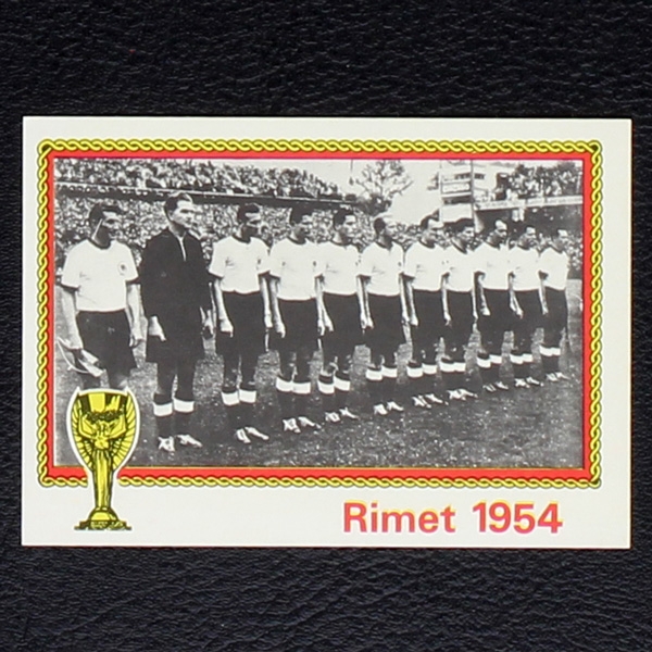 Rimet 1954 Sticker No. 32 Panini - München 74