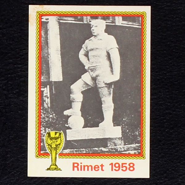 Rimet 1958 Sticker No. 38 Panini - München 74