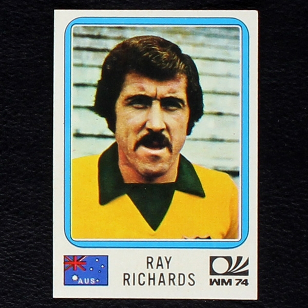 Ray Richards Sticker No. 110 Panini - München 74