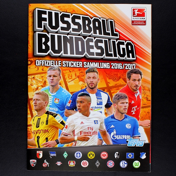 Fußball 2016 Topps Sticker Album