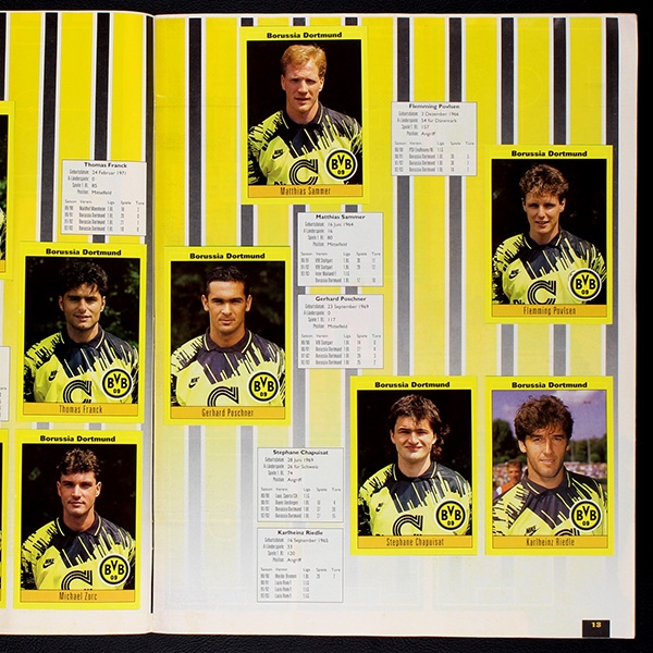 Fußball 94 Panini sticker album complete