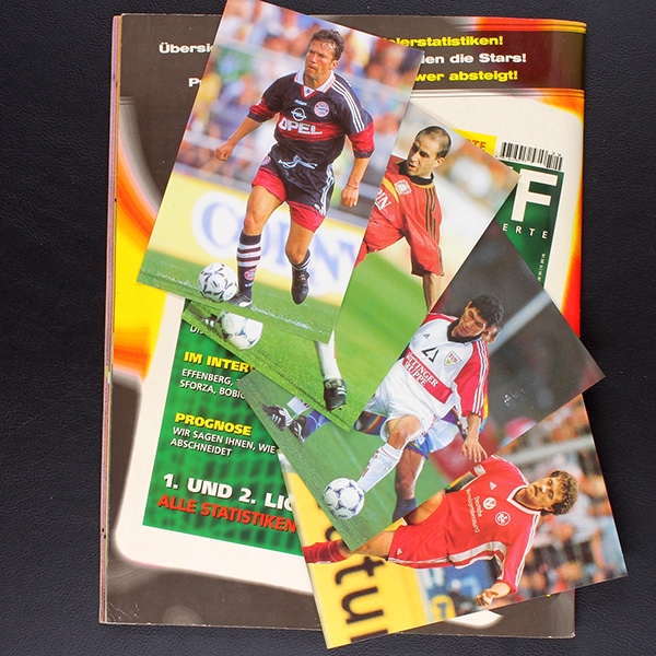 Fußball Mega Mix 99 Panini sticker album complete