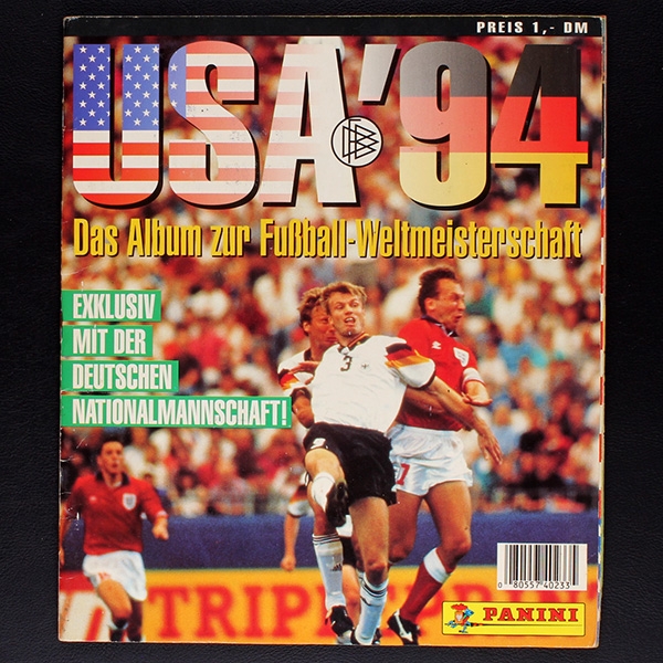 USA 94 Panini Sticker Album