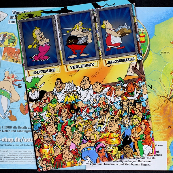 Asterix Egmont sticker album complete