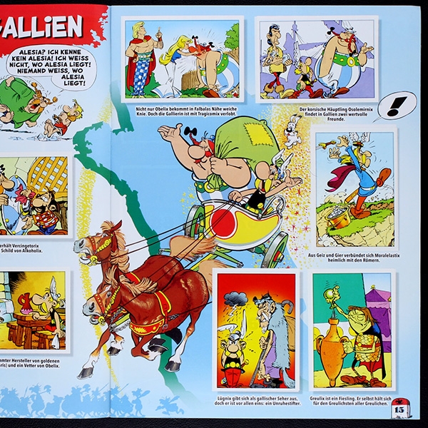Asterix Egmont sticker album complete