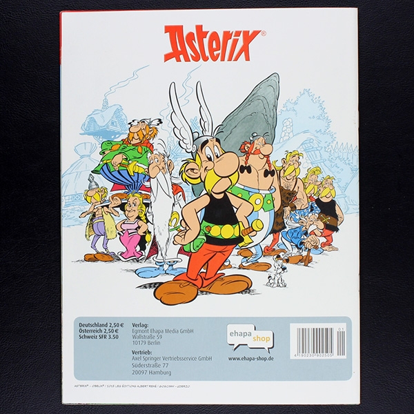 Asterix Egmont sticker album complete