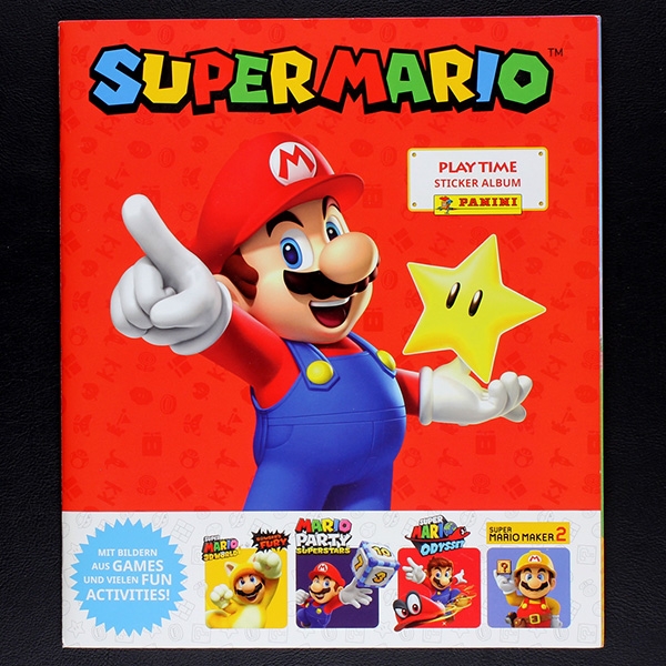 Super Mario Panini Sticker Album