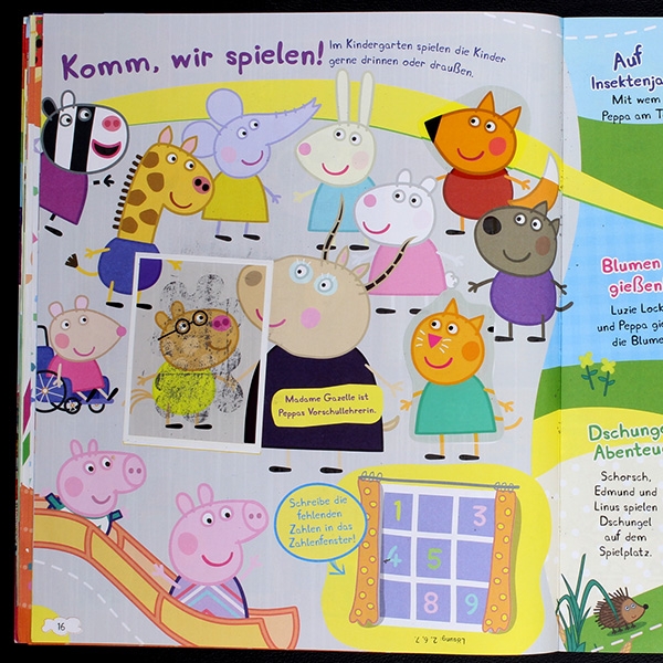 Peppa Pig Panini Sticker Album komplett