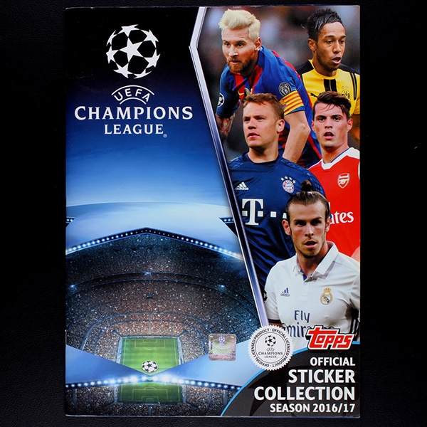 Champions League 2016 Topps Sticker Album