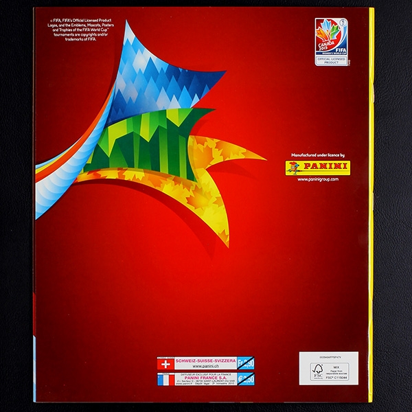 Canada 2015 Panini empty sticker album - Swiss Version