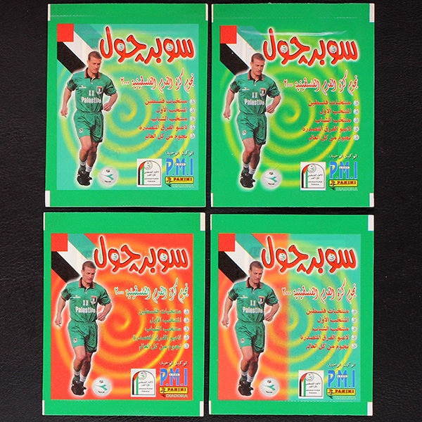 Euro 2000 Panini sticker bag Palestinian Version