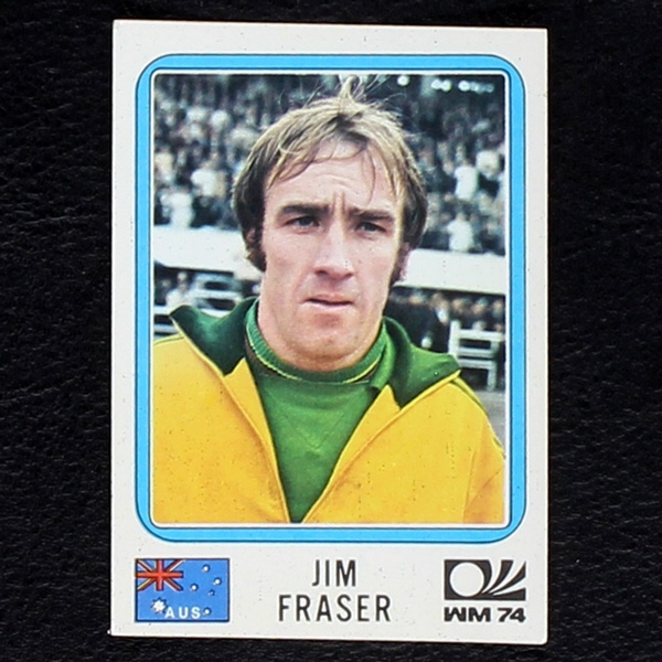 Jim Fraser Sticker No. 107 Panini - München 74