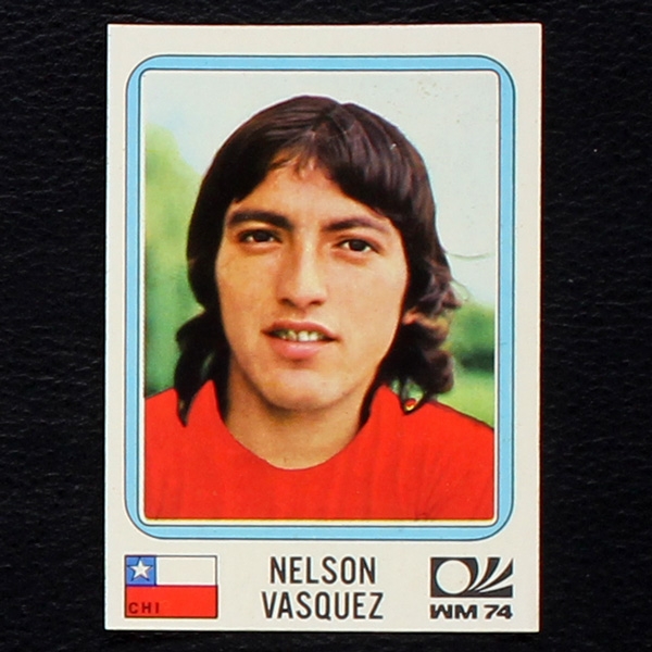 Nelson Vasquez Sticker No. 141 Panini - München 74