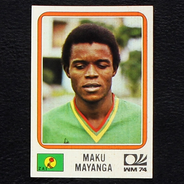 Maku Mayanga Sticker No. 180 Panini - München 74