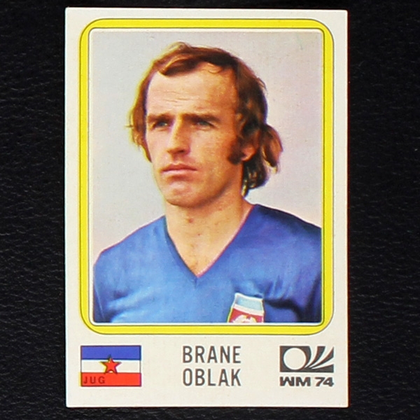 Brane Oblak Sticker No. 190 Panini - München 74