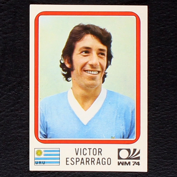 Victor Esparrago Sticker No. 228 Panini - München 74