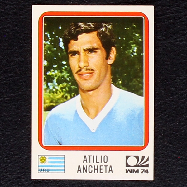 Atilio Ancheta Sticker No. 224 Panini - München 74