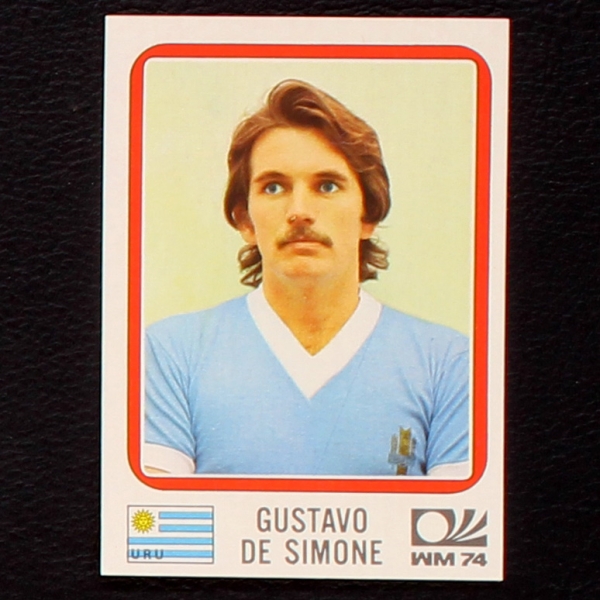 Gustavo de Simone Sticker No. 221 Panini - München 74