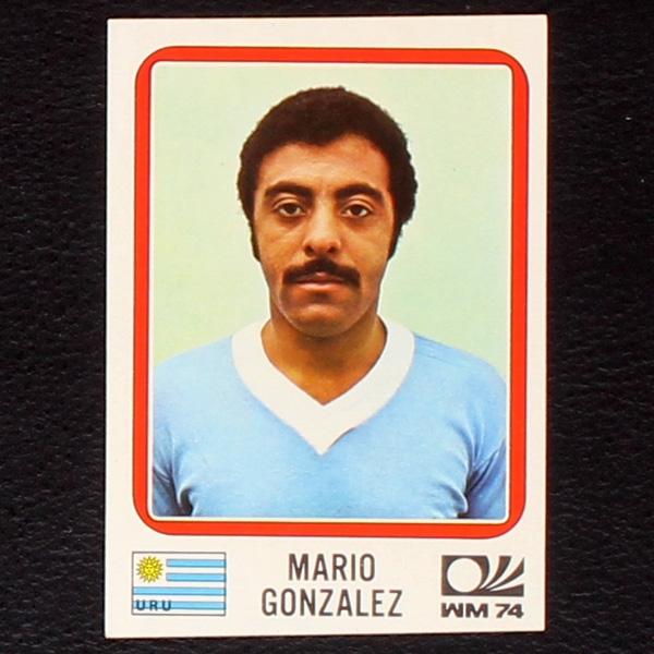 Mario Gonzalez Sticker No. 225 Panini - München 74
