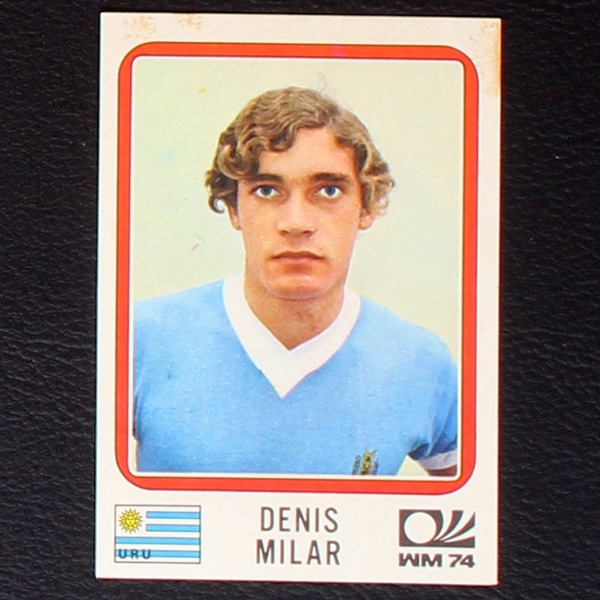 Denis Milar Sticker No. 231 Panini - München 74