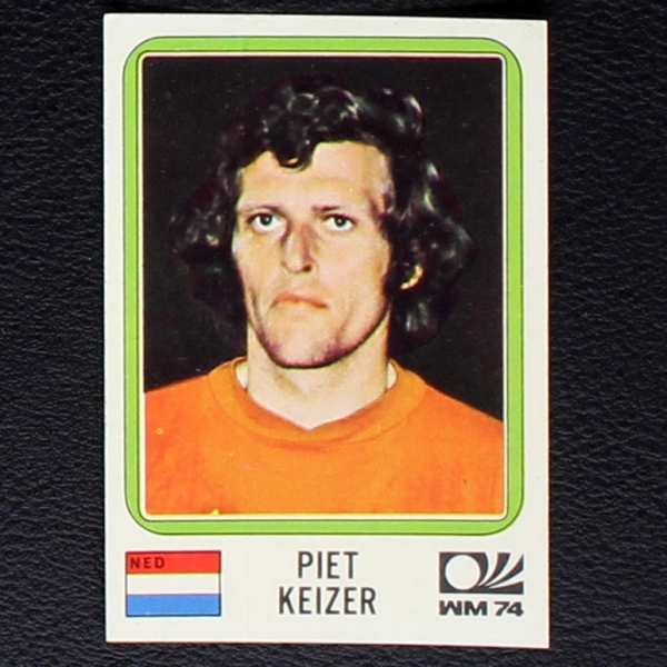 Piet Keizer Sticker No. 247 Panini - München 74