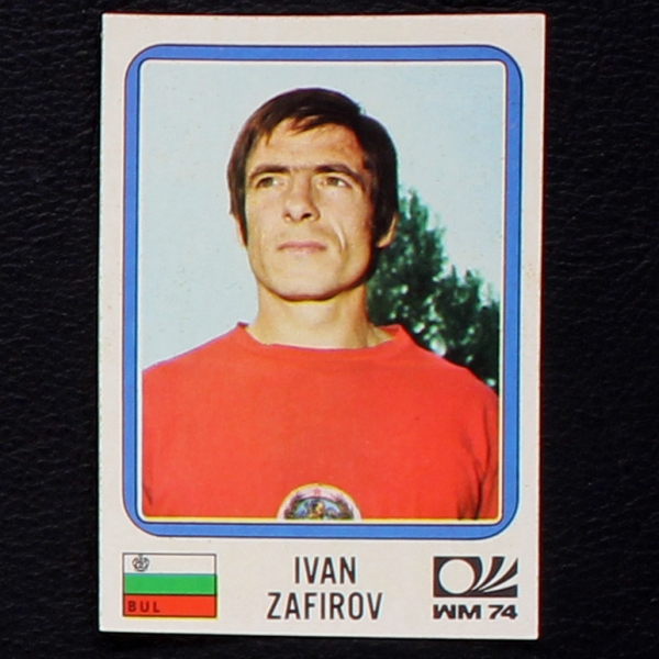 Ivan Zafirov Sticker No. 253 Panini - München 74