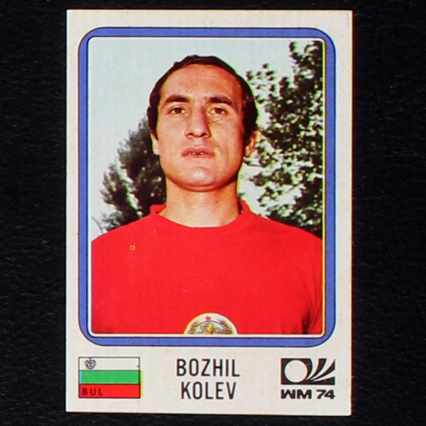 Bozhil Kolev Sticker No. 257 Panini - München 74