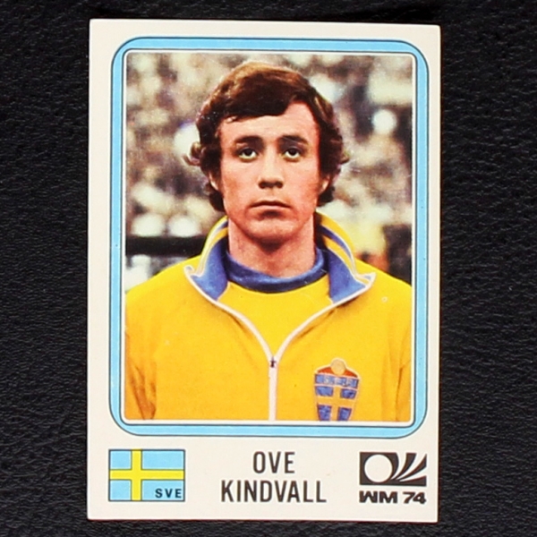Ove Kindvall Sticker No. 280 Panini - München 74