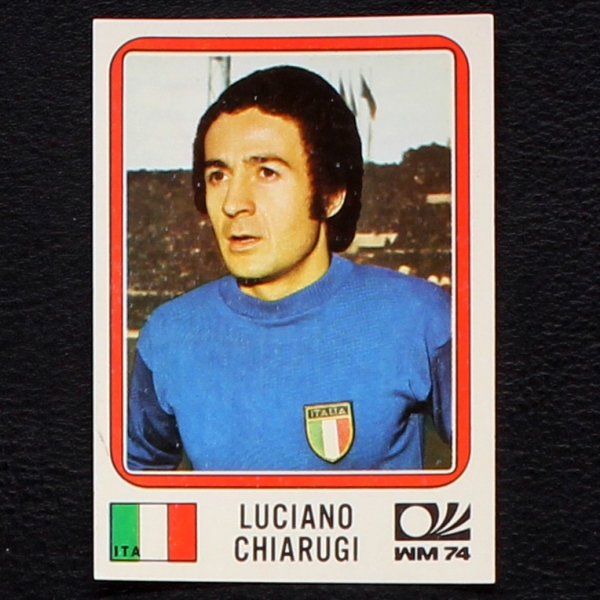 Luciano Chiarugi Sticker No. 307 Panini - München 74