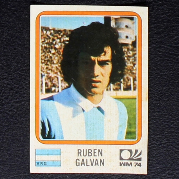 Ruben Galvan Sticker No. 329 Panini - München 74